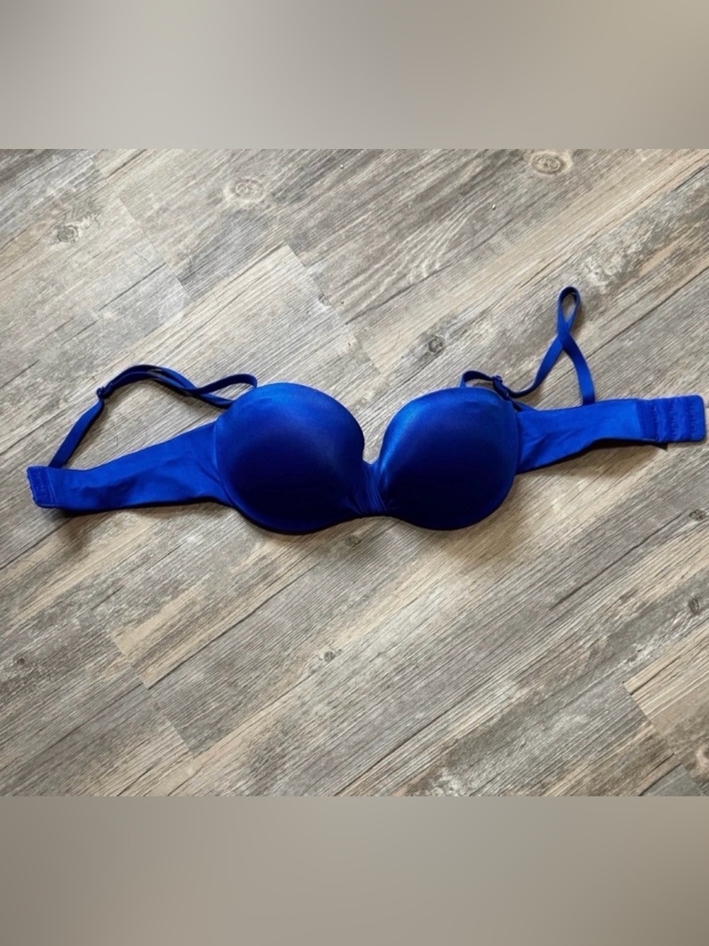 La Senza Body Kiss Blue Bra Size 32B